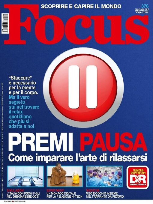 Title details for Focus Italia by Mondadori Media S.p.A., S.L.L. - Available